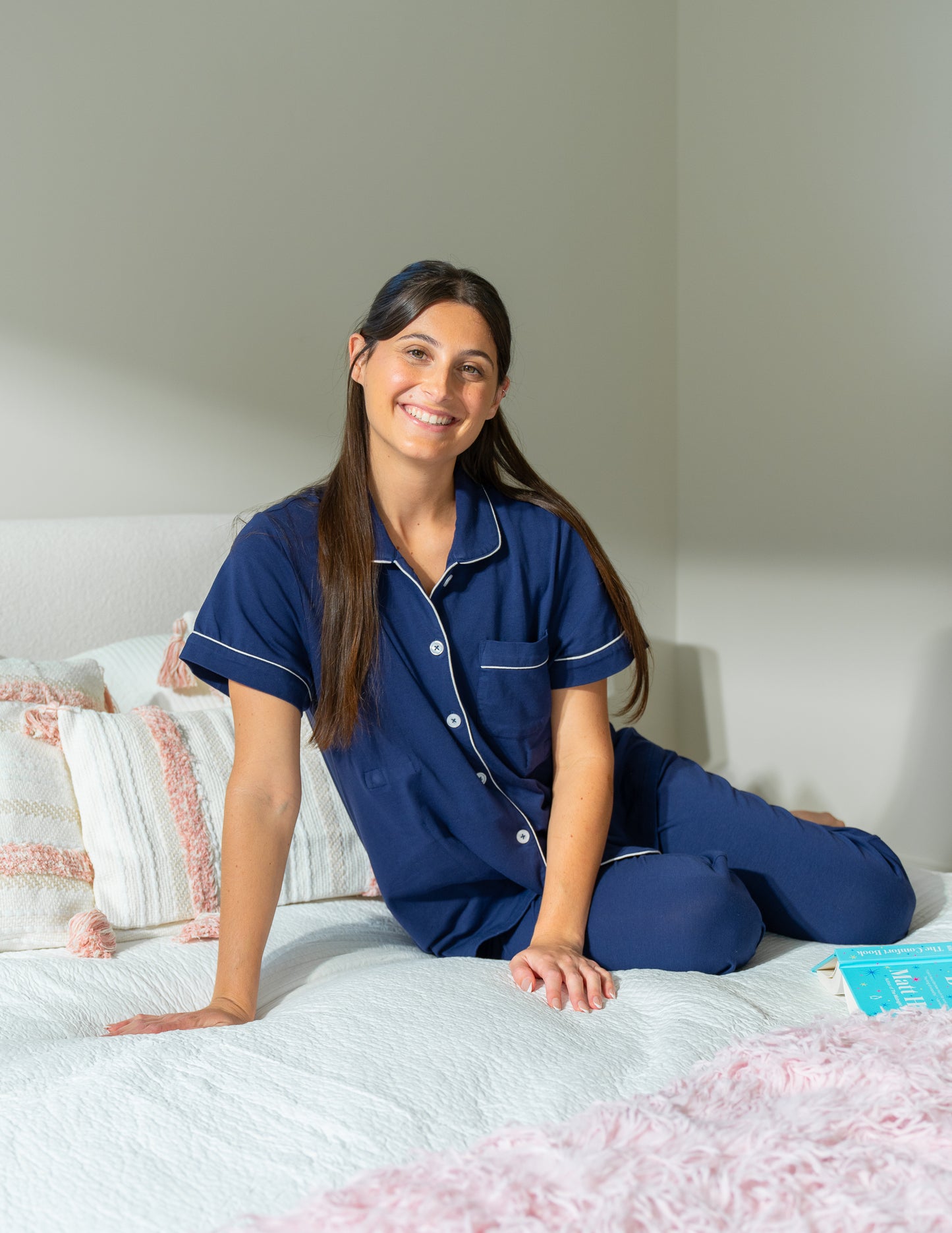 Navy Blue Recovery Pajamas