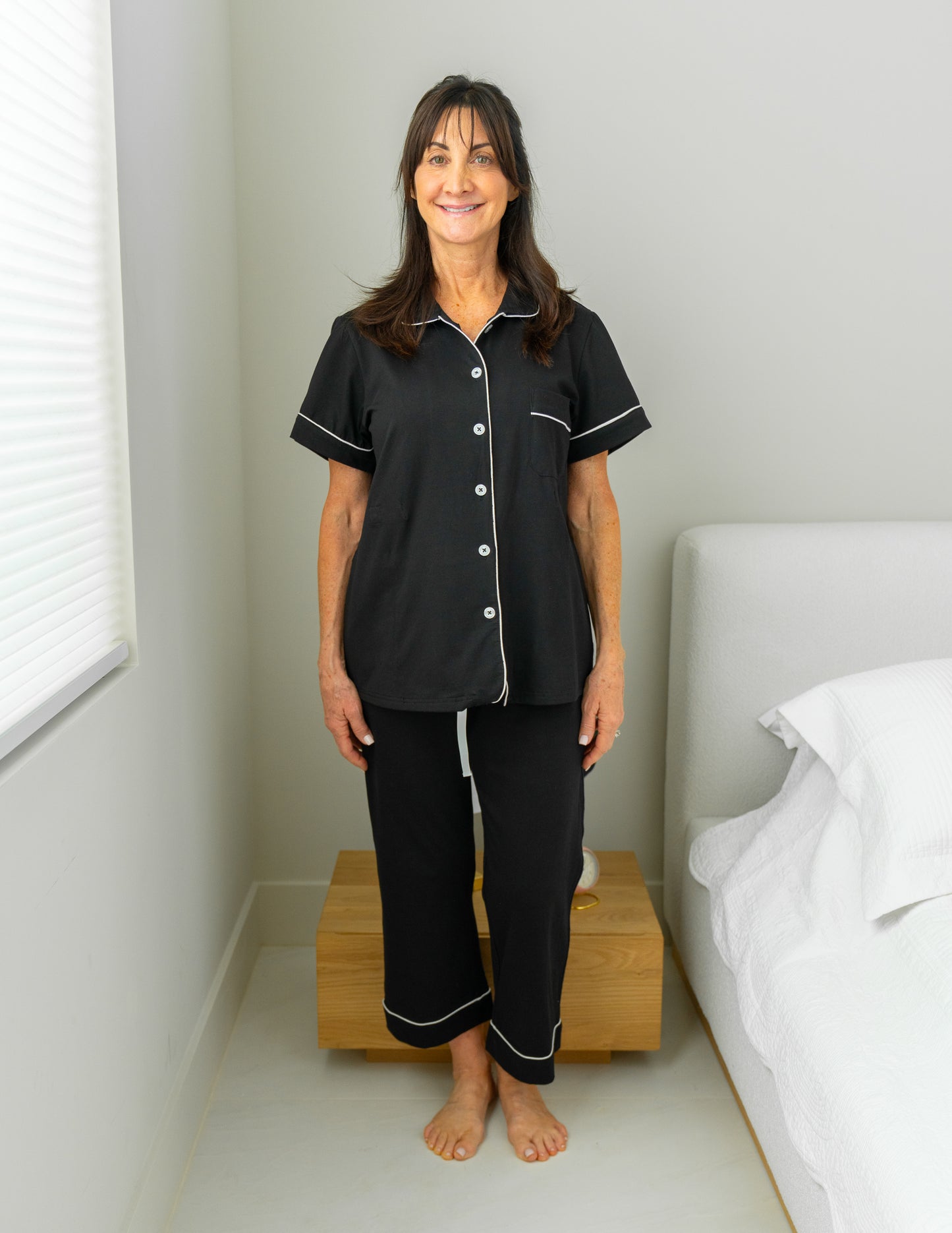 Midnight Black Recovery Pajamas