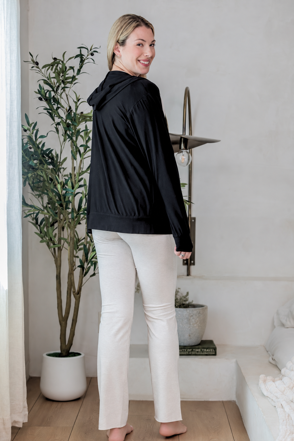 Midnight Black Recovery Hoodie
